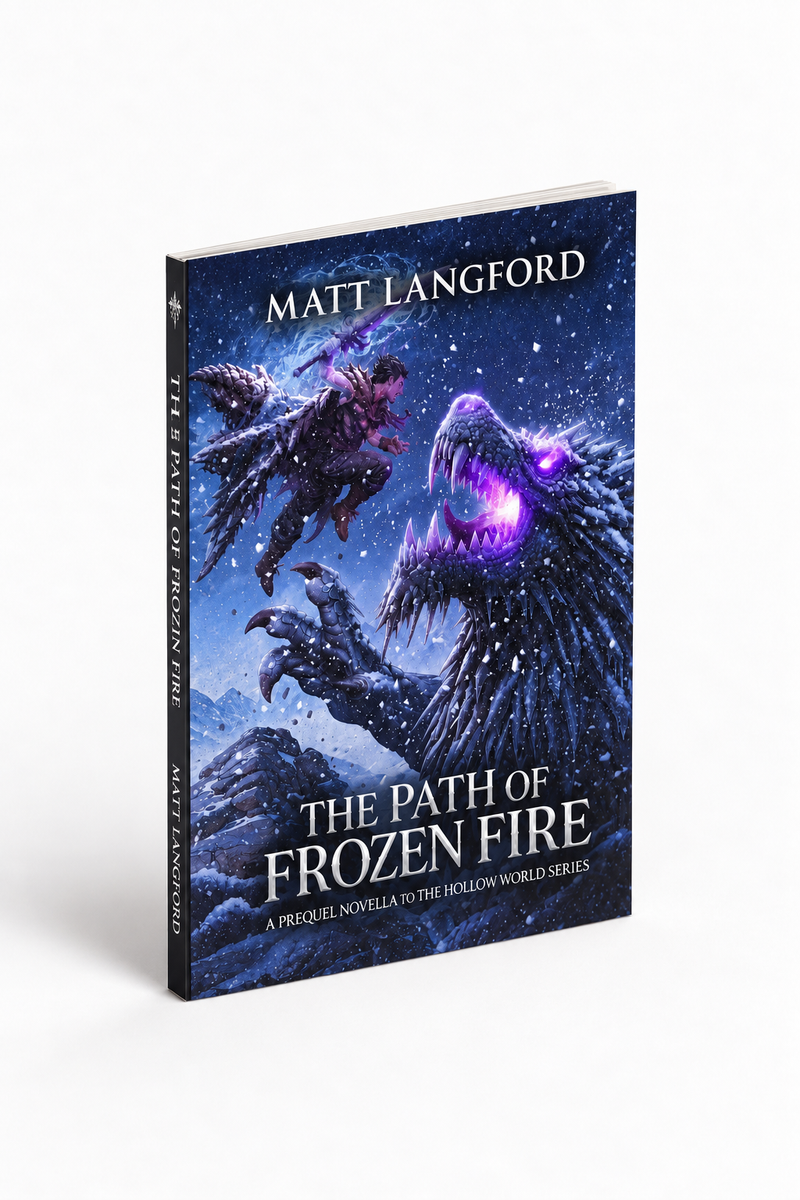 The Path of Frozen Fire (Signed Paperback)
