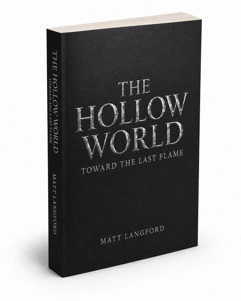 The Hollow World: Toward the Last Flame signed hardcover