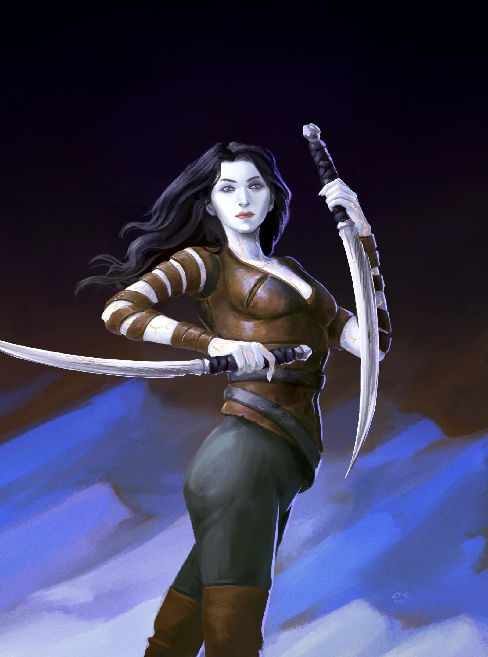 Sereia character portrait